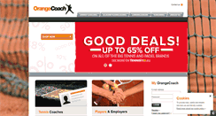 Desktop Screenshot of orangecoach.com